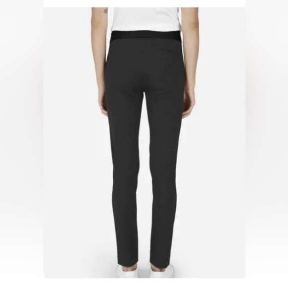 Everlane Stretch Ponte Side Zip Skinny Pants In Charcoal Gray Size XS NEW. - Picture 4 of 6